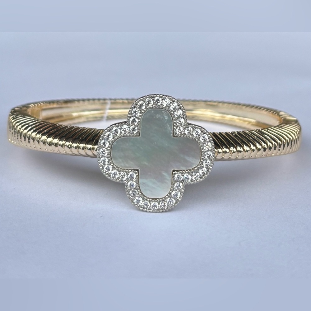 Gold and Silver Bracelets with Elegant Detailing